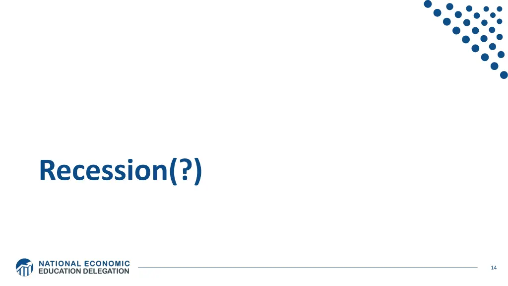recession