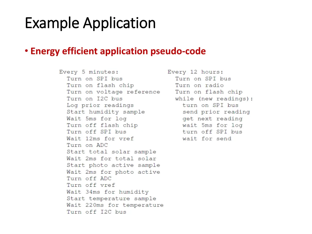 example application example application 1