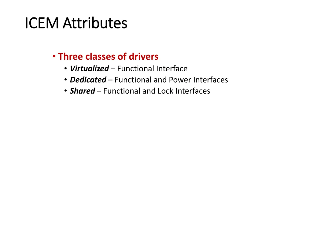 icem attributes icem attributes