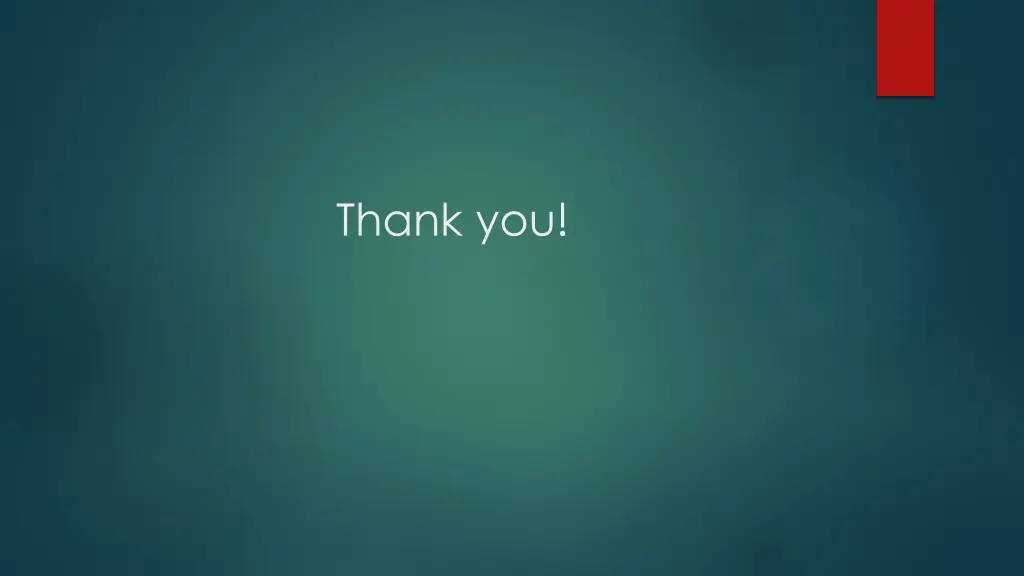 thank you