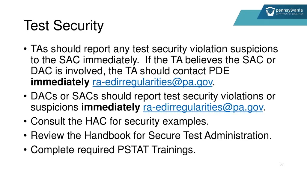 test security