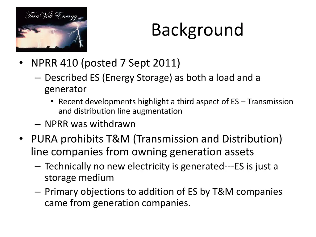 teravolt energy 2