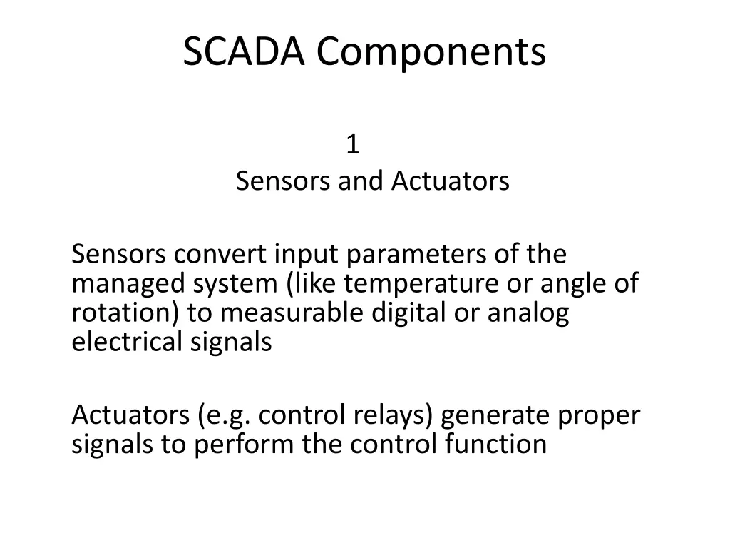 scada components