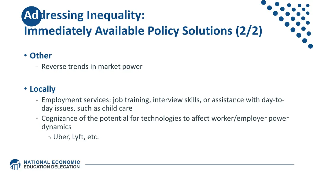addressing inequality immediately available 1