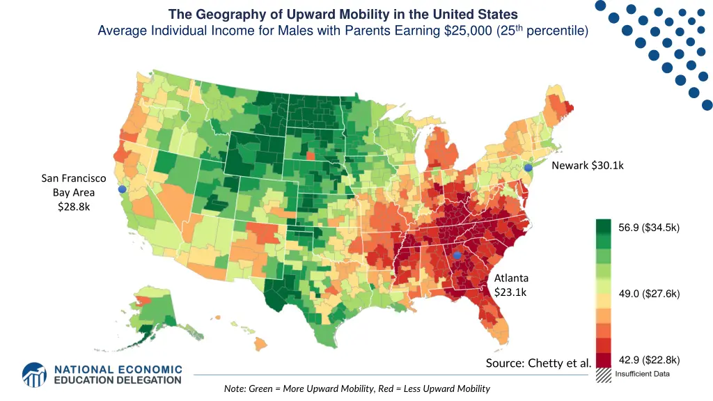 the geography of upward mobility in the united