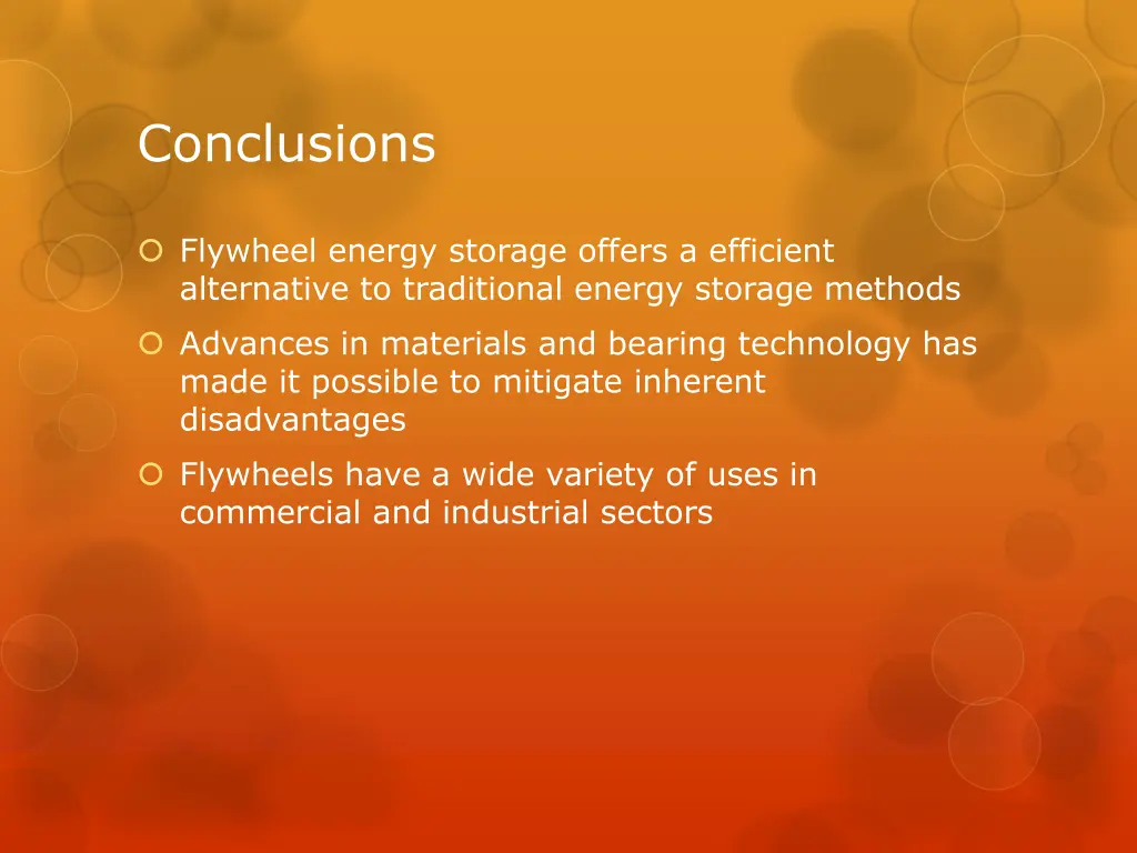 conclusions
