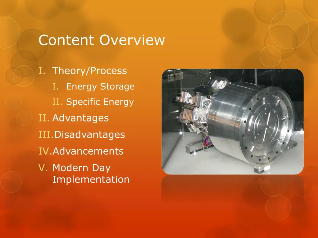 content overview