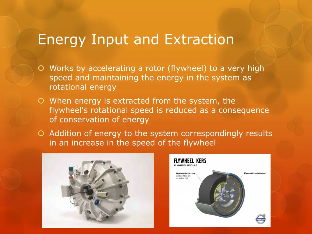 energy input and extraction