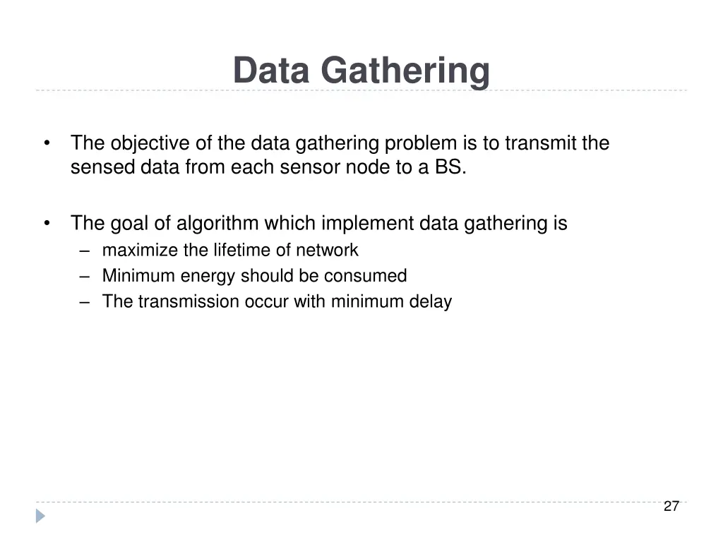 data gathering