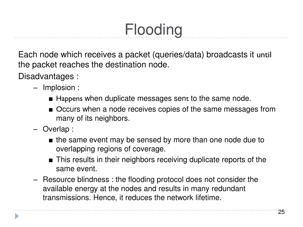 flooding