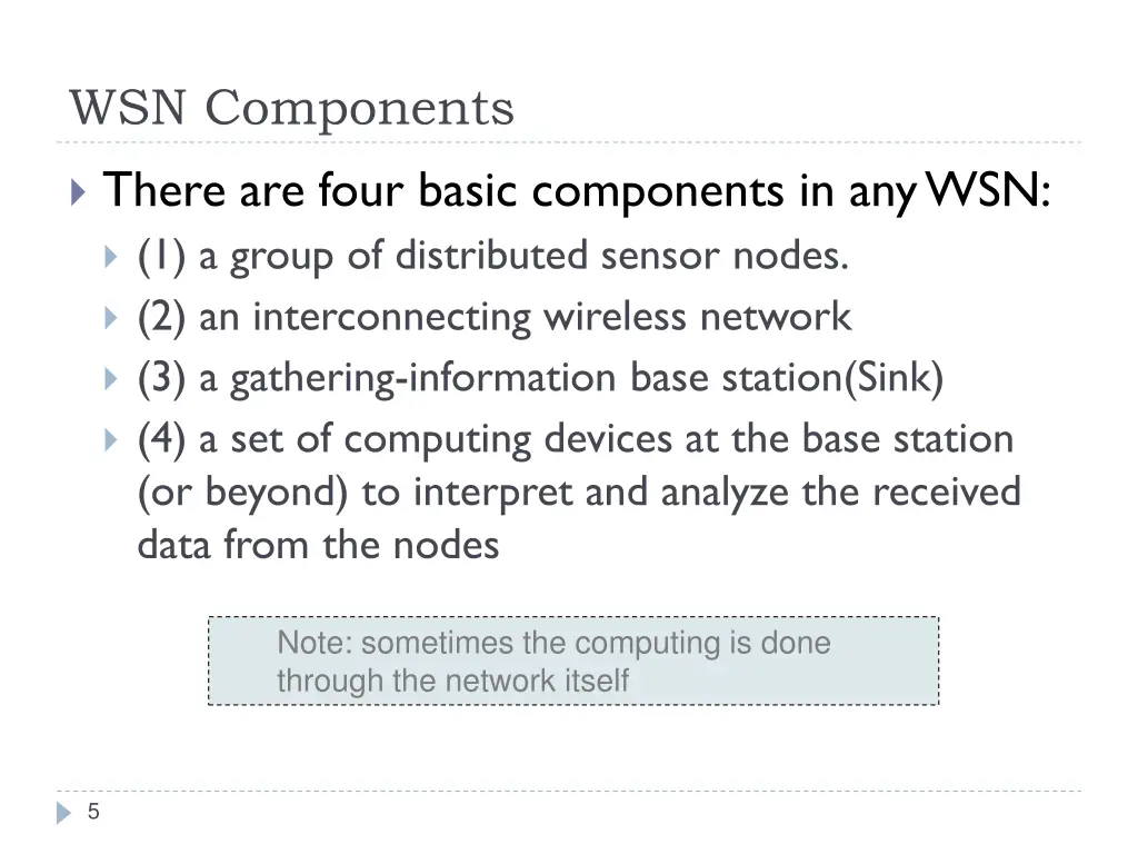wsn components