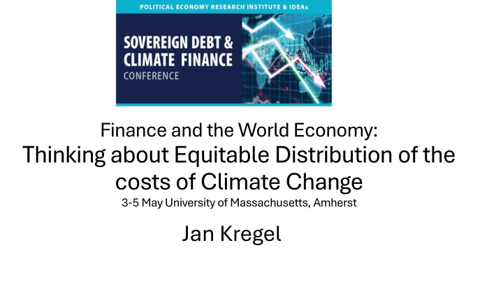 finance and the world economy thinking about