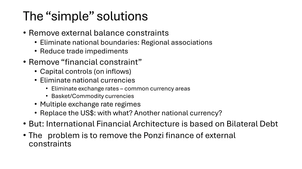 the simple solutions remove external balance
