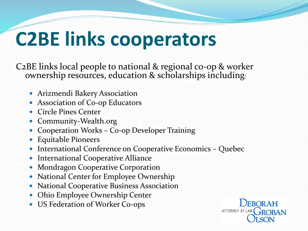 c2be links cooperators
