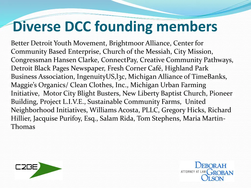 diverse dcc founding members