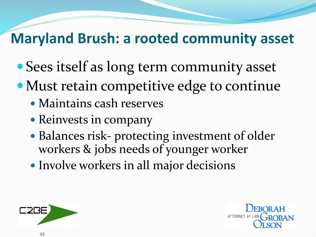 maryland brush a rooted community asset