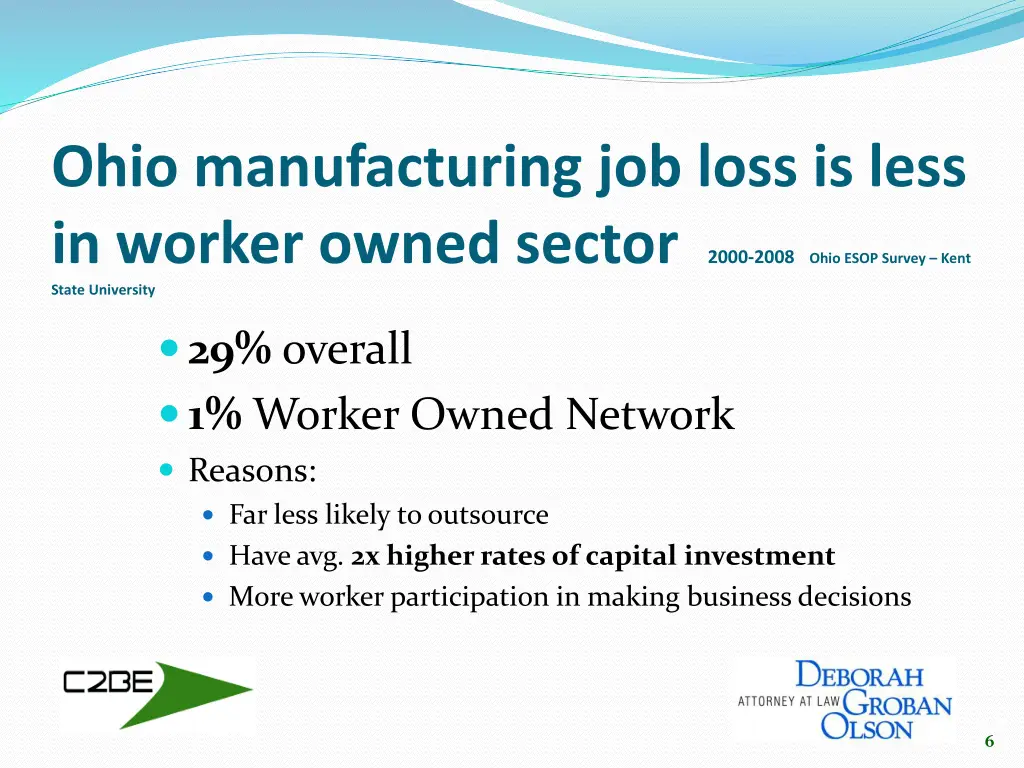 ohio manufacturing job loss is less in worker