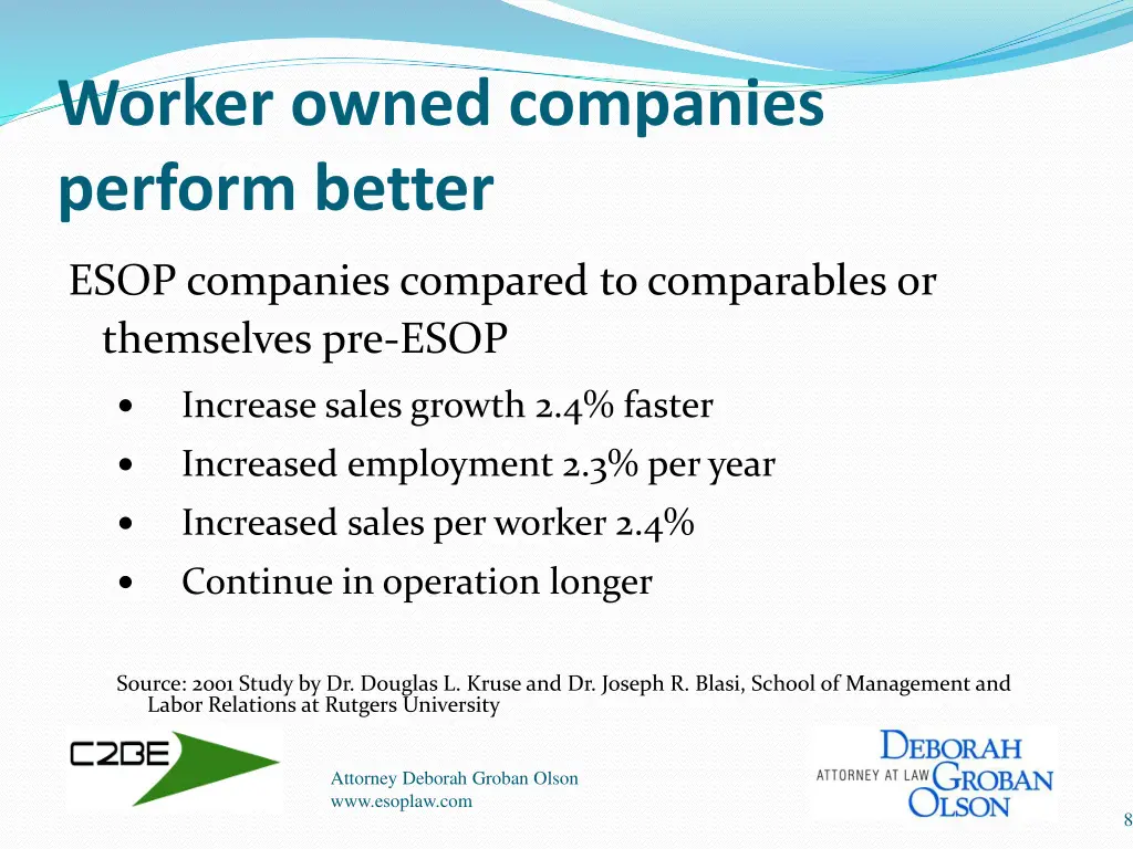 worker owned companies perform better