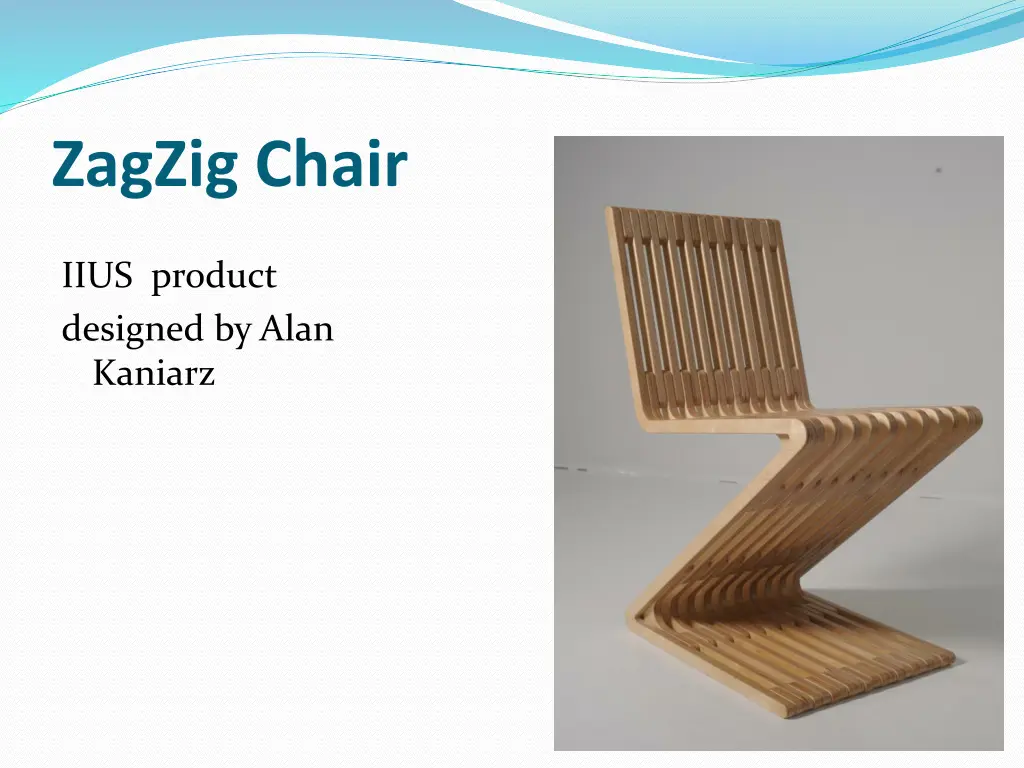 zagzig chair