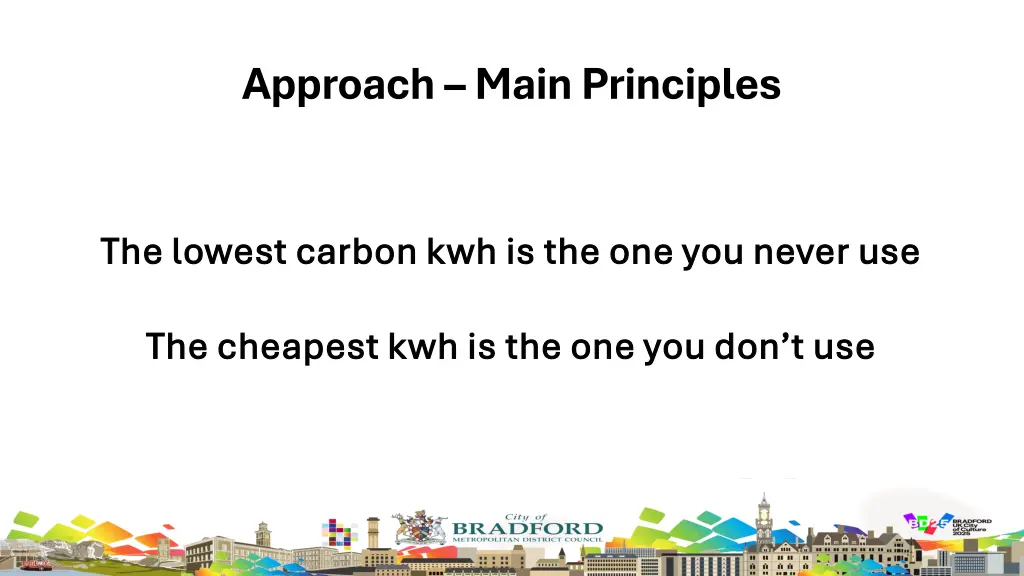 approach main principles