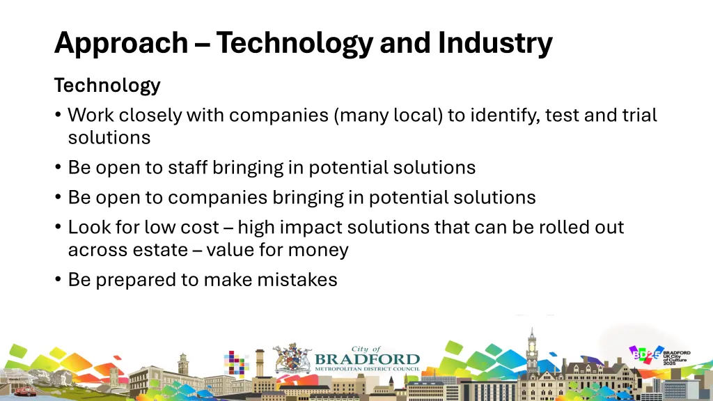 approach technology and industry technology