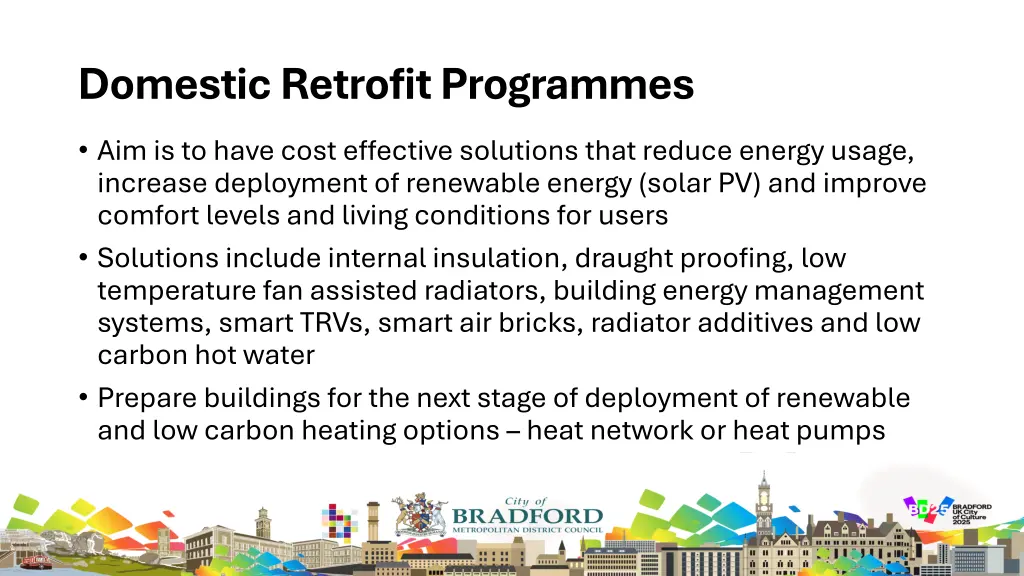 domestic retrofit programmes 1