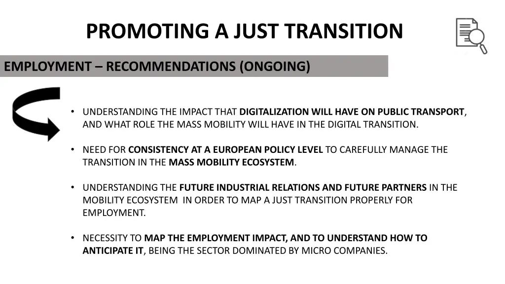 promoting a just transition 2