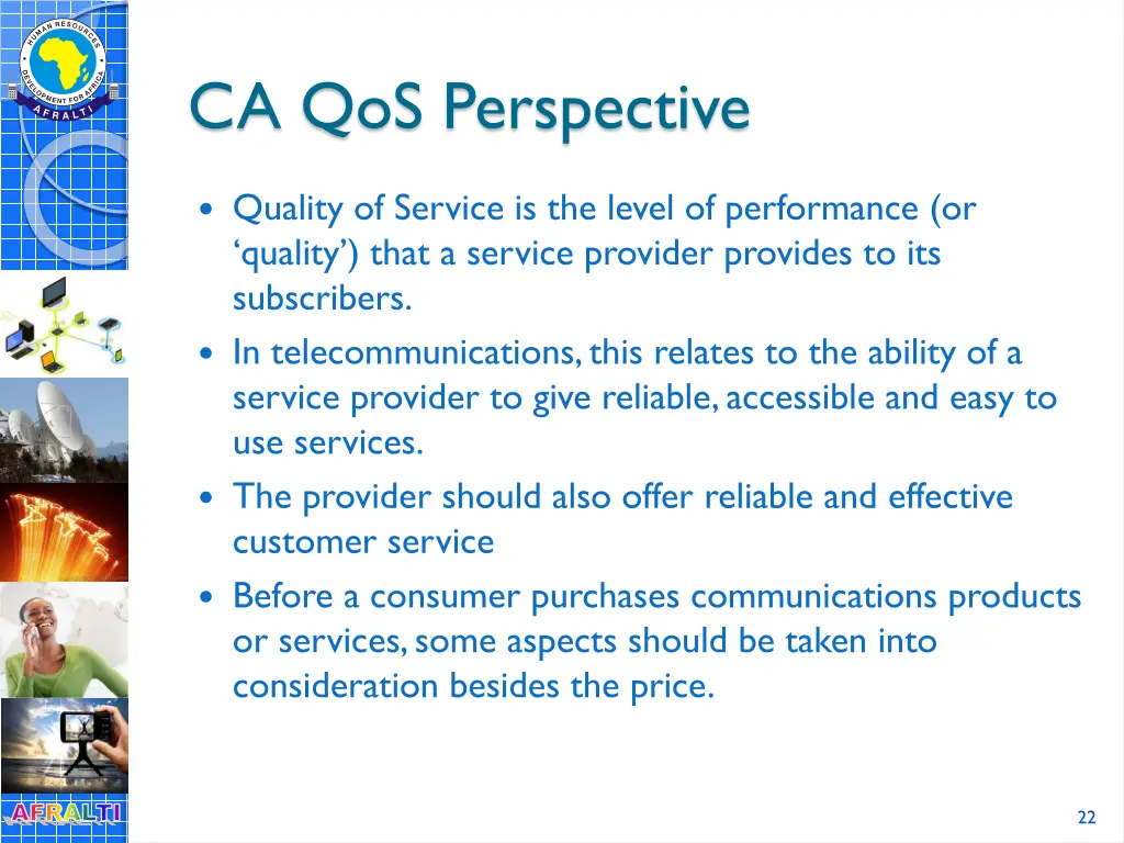 ca qos perspective