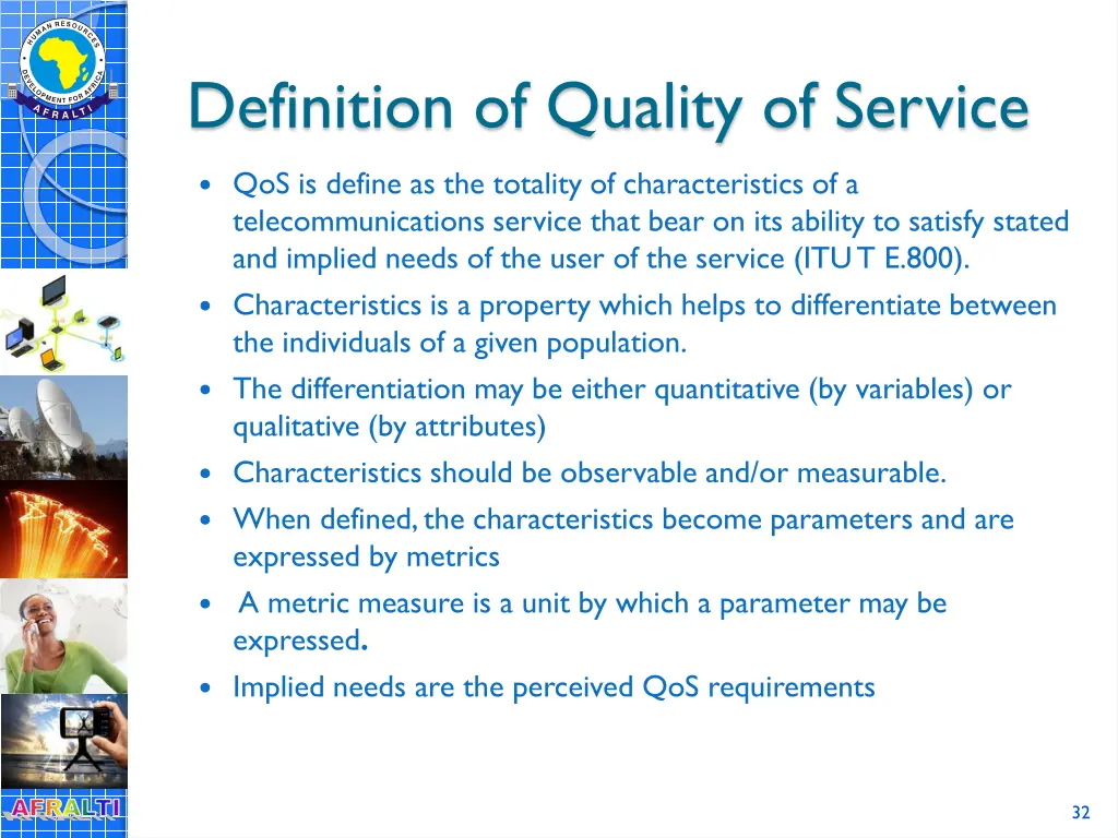 definition of quality of service