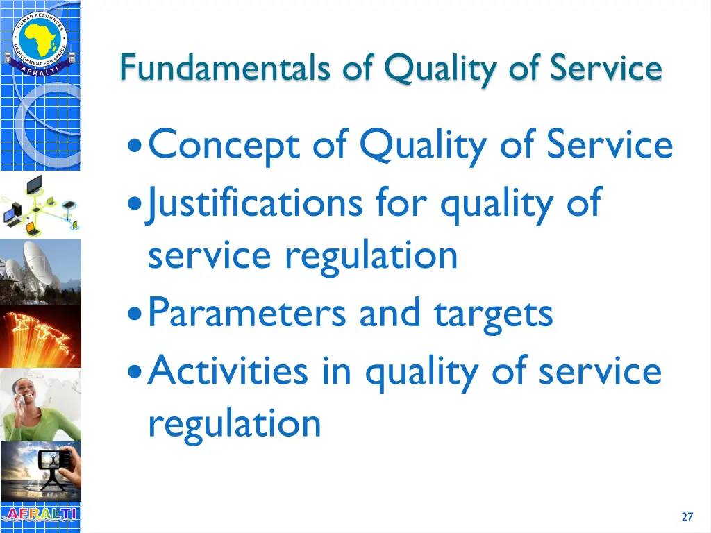 fundamentals of quality of service