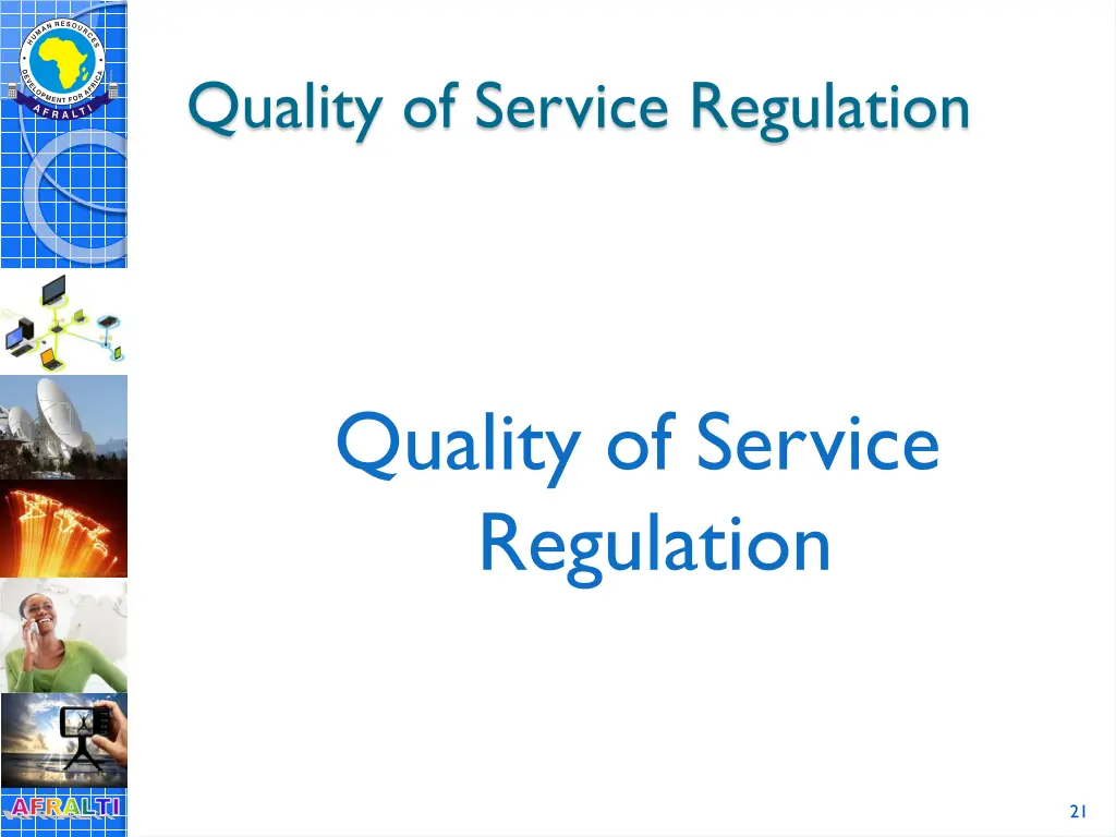 quality of service regulation