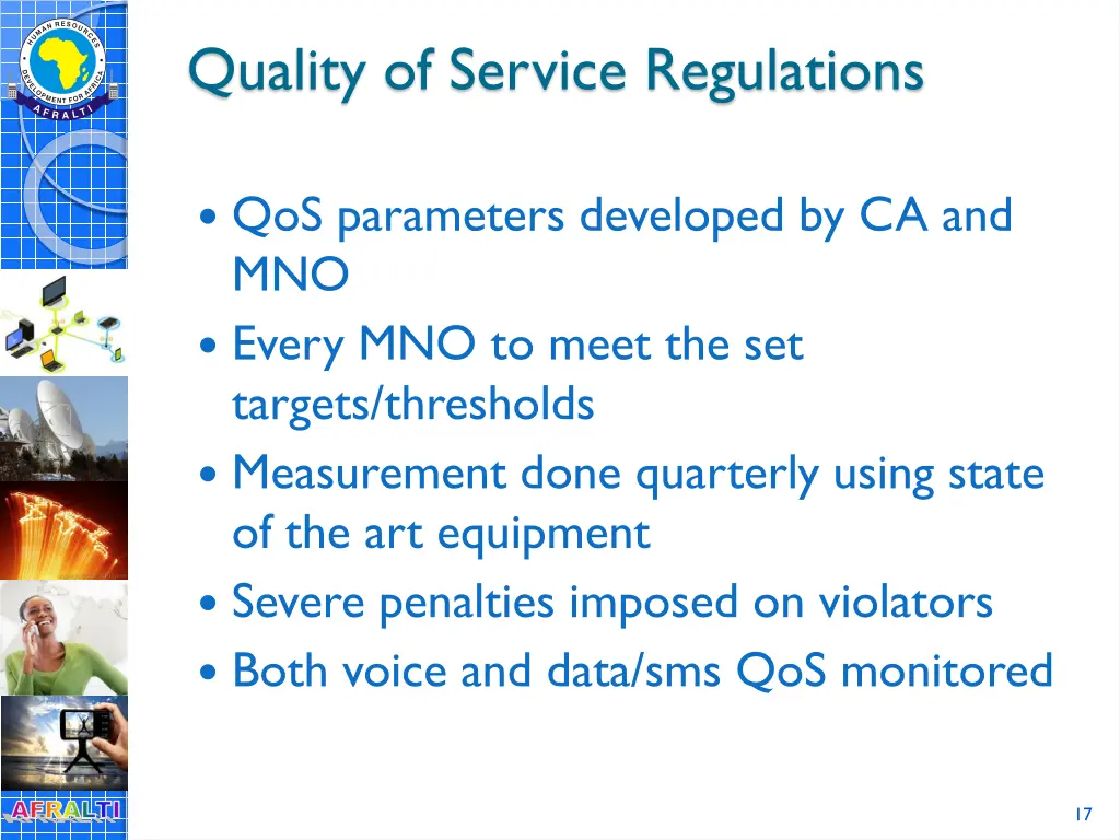 quality of service regulations