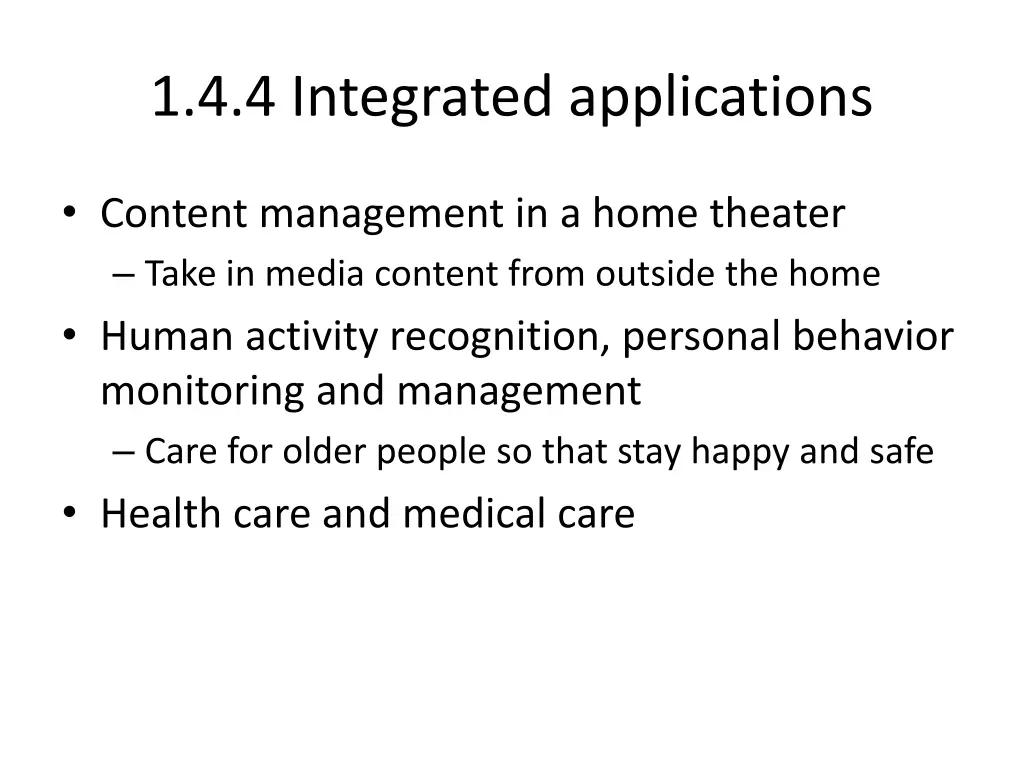 1 4 4 integrated applications
