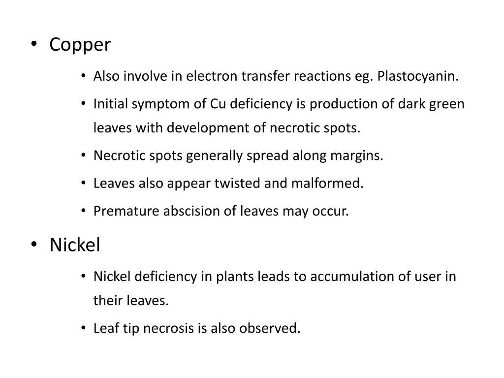 copper