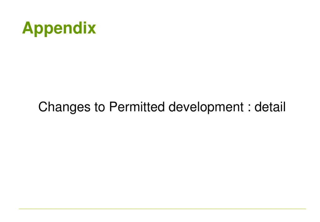 appendix