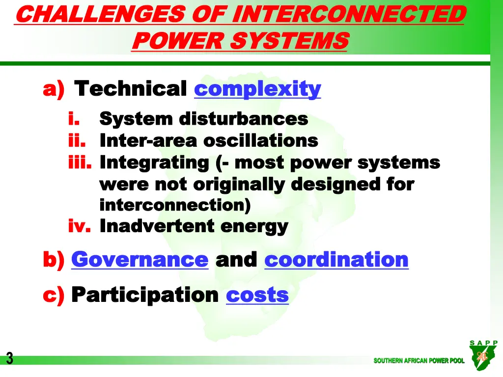 challenges of interconnected challenges
