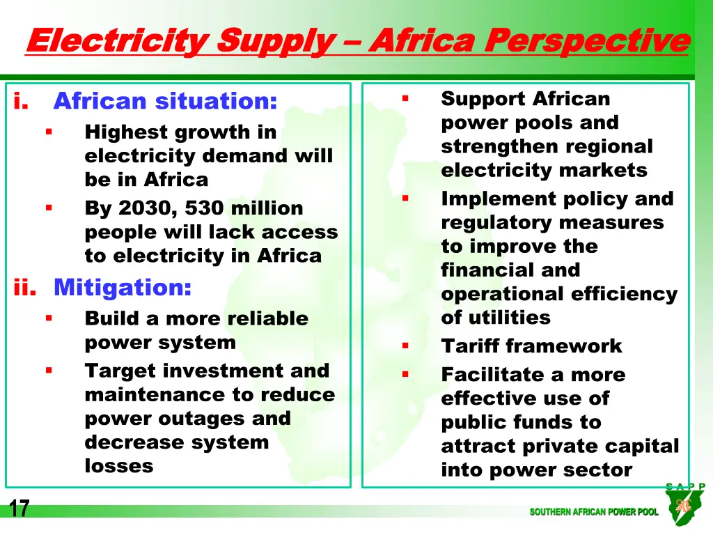 electricity supply electricity supply africa