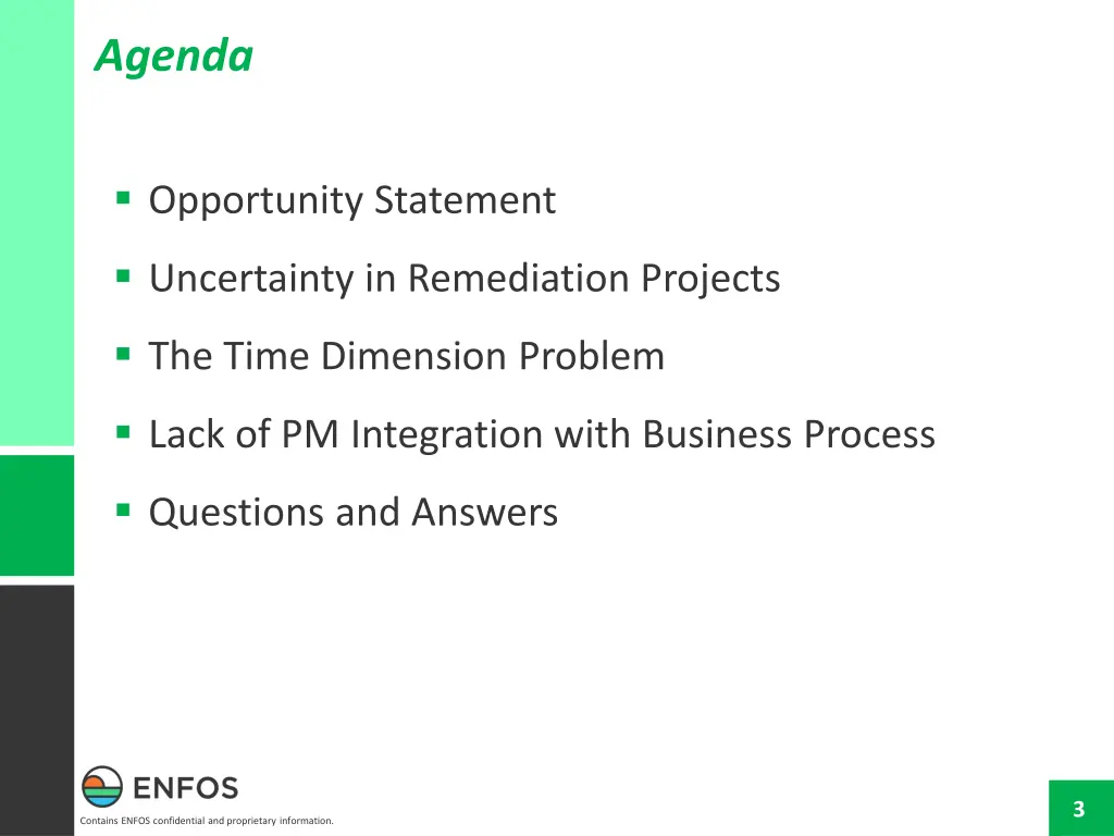 agenda