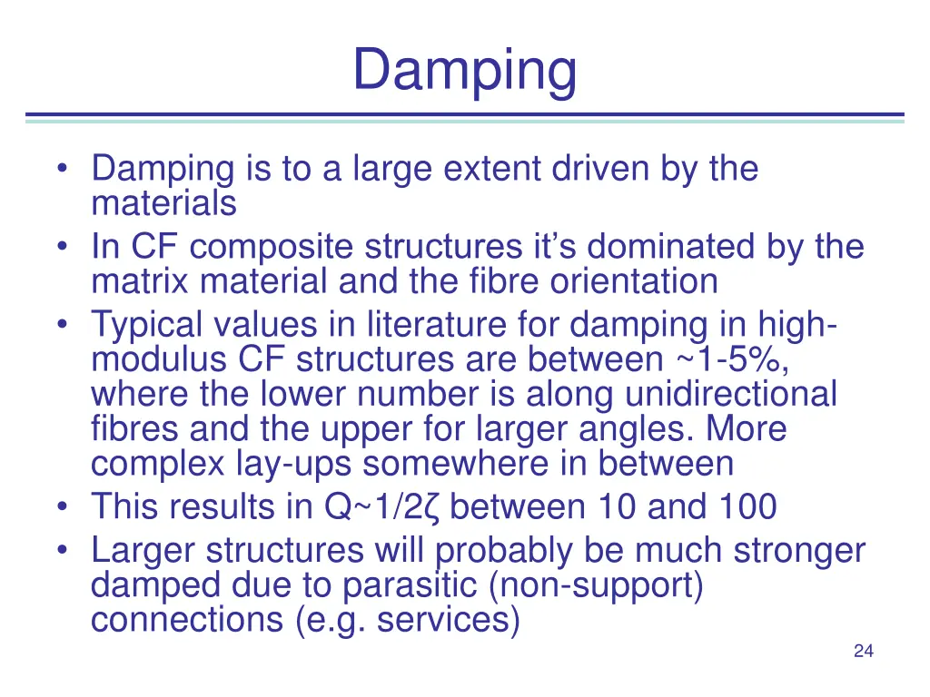 damping