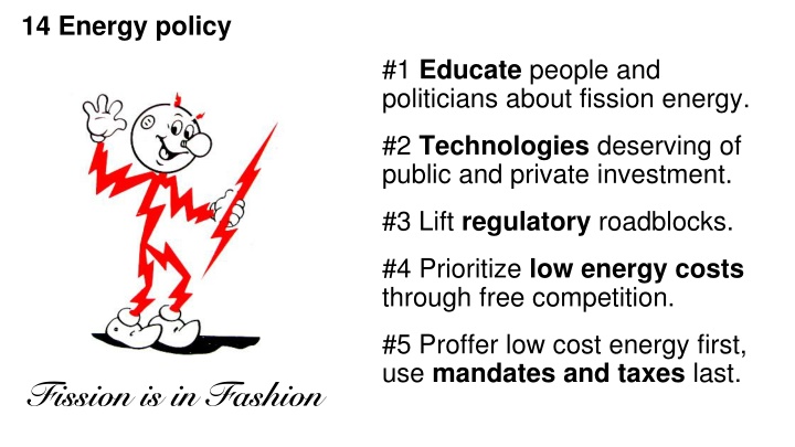 14 energy policy