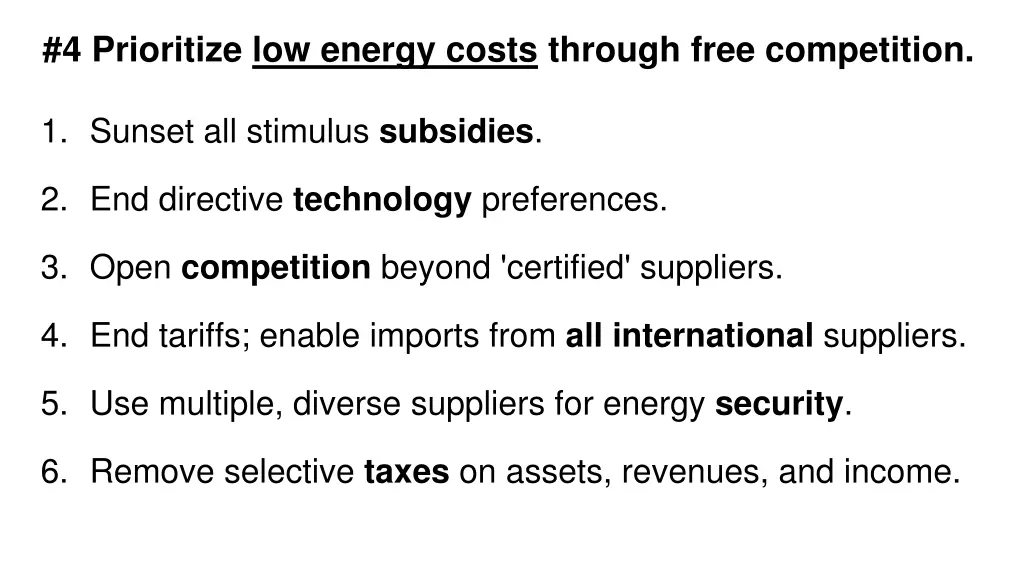 4 prioritize low energy costs through free