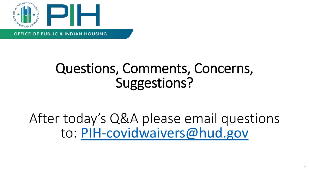 questions comments concerns questions comments
