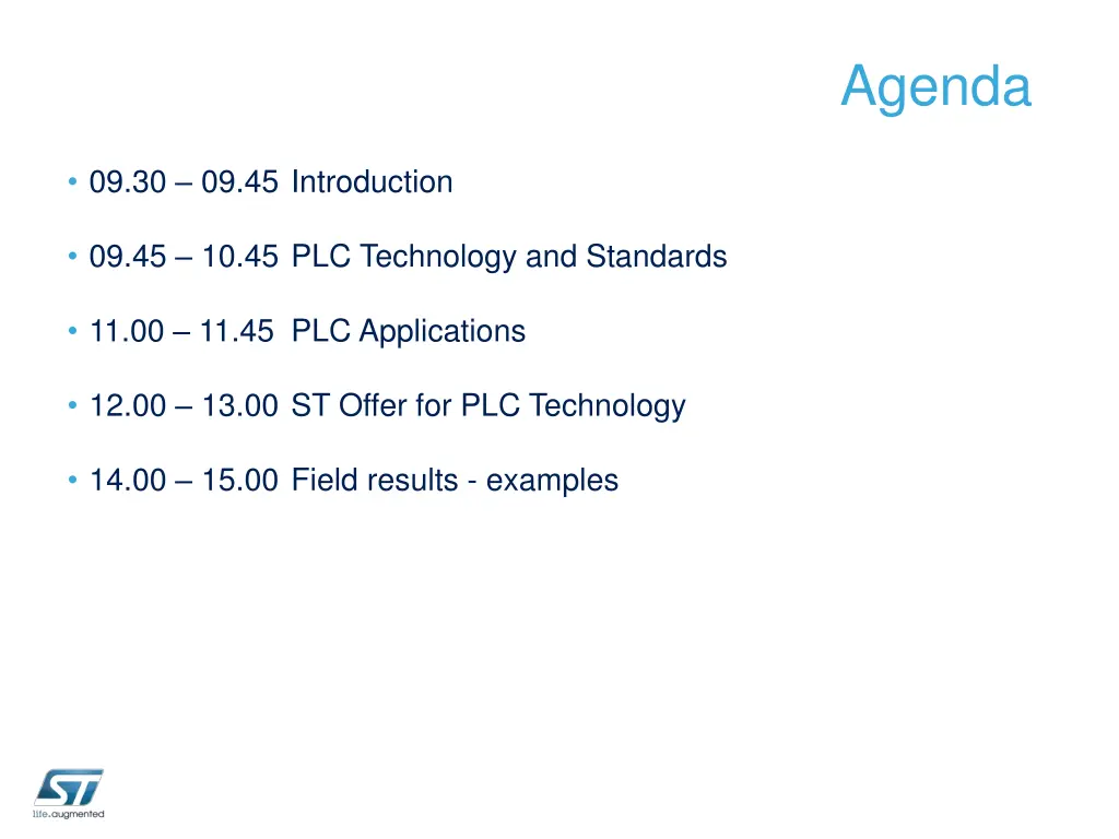 agenda