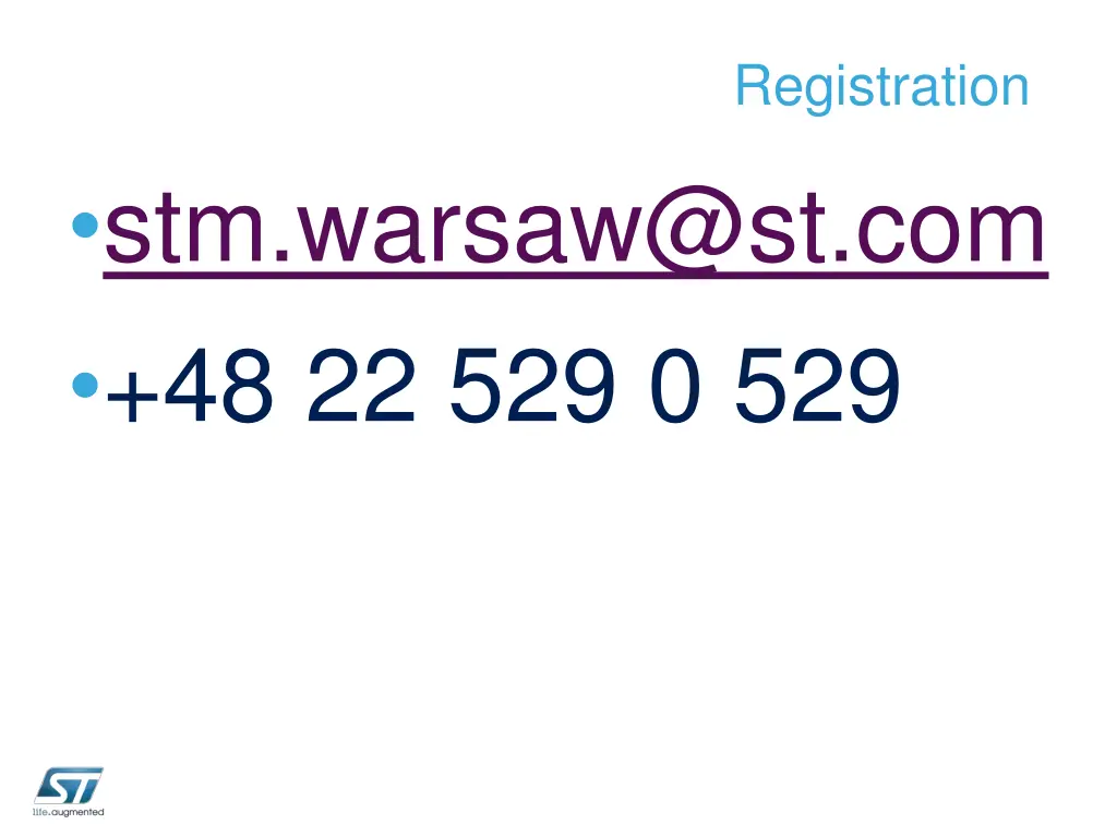registration
