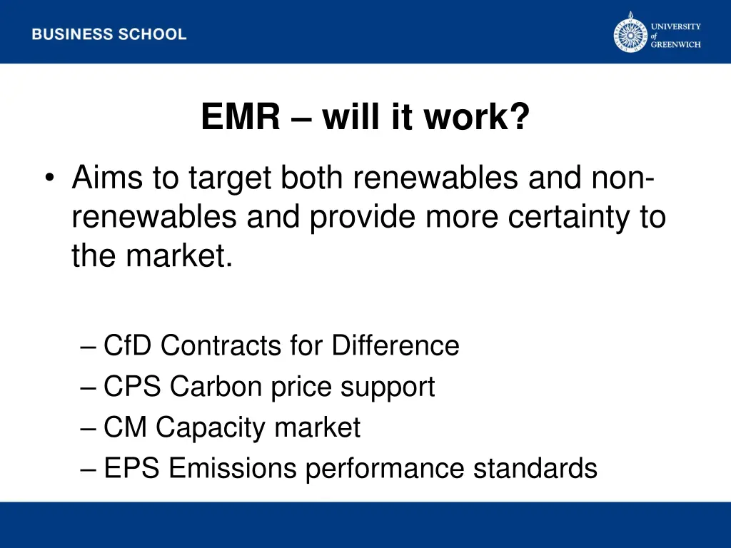 emr will it work