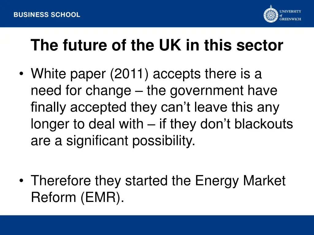 the future of the uk in this sector