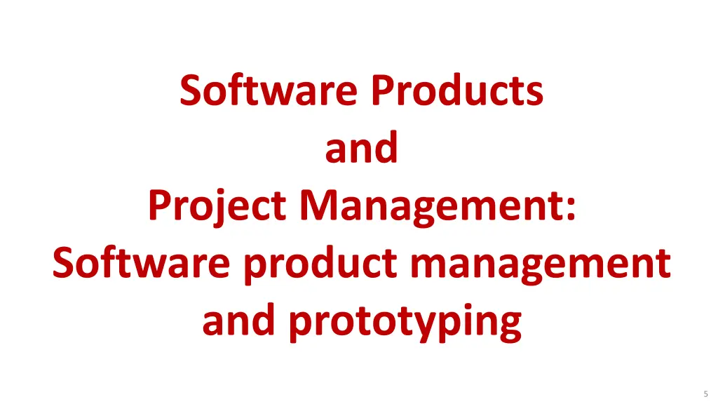 software products and project management software
