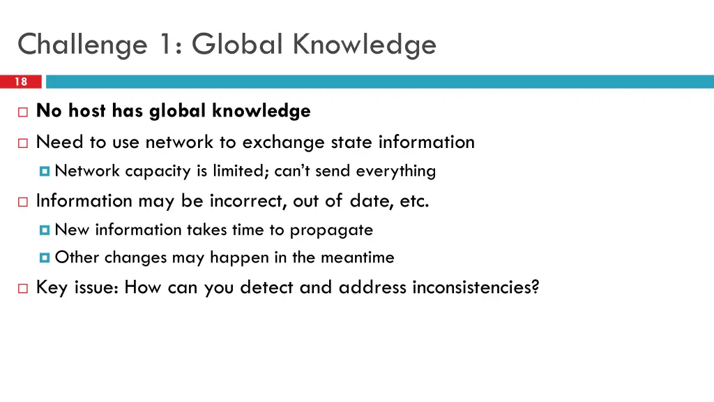 challenge 1 global knowledge