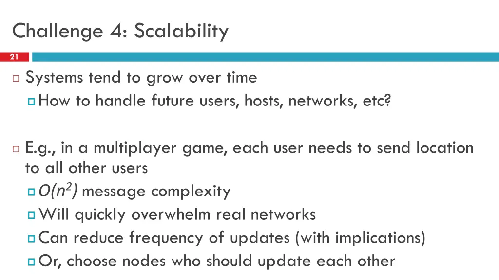 challenge 4 scalability