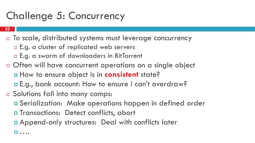 challenge 5 concurrency